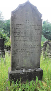 Grabstätte von Sophie Oppenheimer geb. Nußbaum 1860-1932  / Foto vom Juni 2023