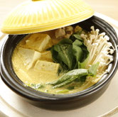 豆乳カレー鍋