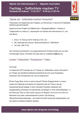 Germen- PDF-Download Eventbeshreibung undProgramm