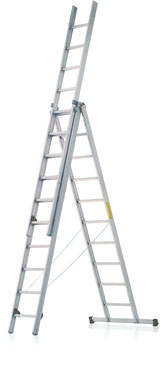 RF-510 Robust aluminium combination ladder (Length B)