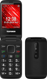 Telefunken TM 360 COSI - Móvil con tapa con WhatsApp y Facebook