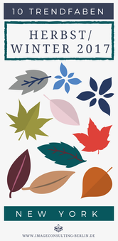 Trendfarben New York: Neutral Grey, Marina, Navy Peony, Golden Lime, Ballet Slipper, Grenadine, Shaded Spruce, Tawny Port, Butterum und Autumn Maple
