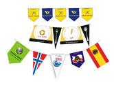 Custom printed flags all sizes and shapes