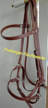 Biothane Trense 16mm rotbraun