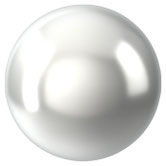 Swarovski 5817 Cabochon Crystal Pearl Moonlight