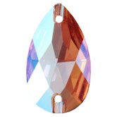 Swarovski 3230 Pisara Light Rose Shimmer