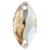 Swarovski 3223 Navette Crystal Golden Shadow