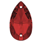 Swarovski 3230 Pisara Scarlet