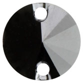 Swarovski 3200 Rivoli Jet Hematite