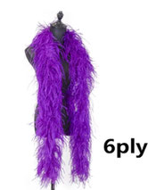 Strutsinauha Boa dark purple