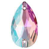 Swarovski 3230 Pisara Light Amethyst Shimmer