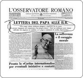 Quotidiano "L'OSSERVATORE ROMANO" del 22/04/1978.