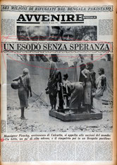Quotidiano "AVVENIRE" 20/06/71.