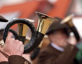 Jagdhornbläser im Jagdverein Hubertus Gießen