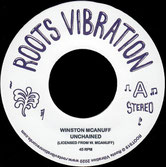 WINSTON McANUFF, FATMAN RIDDIM  Unchained / Dub  Label: Roots Vibration (7")