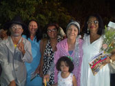 Os atores Almir Eudes e Maria Rita, com: Ducilene - Secretária da Educação, Ritinha - Secretária do Turismo e professora Ruthe. E não poderia esquecer de Heloisa, futura atriz do Gestos e Ações.