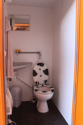 Lohnunternehmen Guggisberg Zimmerwald LGZ WC Toilette Maschinenmiete Tractor Pulling