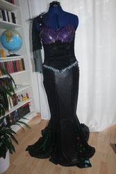 Arielle, Little Mermaid, Meerjungfrau, Dark twist, cosplay, Kostüm, Halloween, Fantasy, sea shell bra