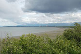 Sicht auf Anchorage vom Point Woronzof