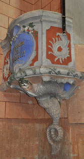Crocicchia - Chaire à prêcher - baroque XVIIIè-XIXè