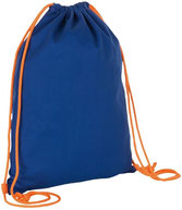 Turnbeutel AP-Bags Royal Blue/Orange