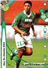 N° 210 - ALEX Dias (1999-00, Saint-Etienne > 2001-02, PSG)