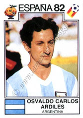 N° 175 - Oswaldo ARDILES (1982, Argentine > juil à Déc 1982, PSG)