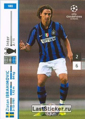 N° 180 - Zlatan IBRAHIMOVIC (2007-08, Inter Milan, ITA > 2012-??, PSG)