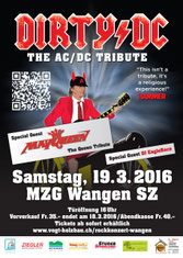 Rockkonzert Wangen Plakat