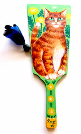猫の羽子板!猫の健康を祈って💕