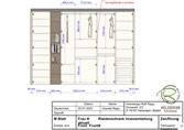 CAD-Planung Inneneinteilung Schlafzimmer Einbauschrank nach Maß von Schreinerei Holzdesign Ralf Rapp in Geisingen