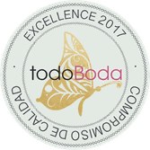 La Pagoda ha sido seleccionada como una de Las 5 Mejores floristerías para bodas en Canarias y premiada con el sello de certificación de excelencia por TodoBoda.