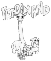 Ferdinand, Giraffe, einzigartig, Jessica Hämmerli, Ausmalbild, für Kinder, kostenlos