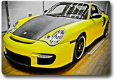 Porsche 911 turbo amarillo