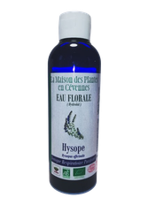 Eau florale d'Hysope Biologique - Hydrolat d'Hysope Bio - La Maison des Plantes en Cévennes - Agriculture biologique - Gard - Occitanie