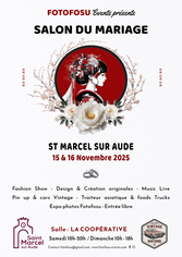 Salon du Mariage de Saint-Marcel-sur-Aude - 15 et 16 Novembre 2025