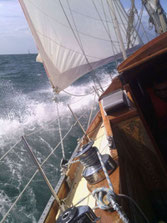 image symbolisant le lien entre un patient et son thérapeute. Ils embarquent dans le même bateau et gardent le cap. 