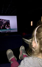 Mit 3 Jahren beim Disney Junior Mitmach-Kino