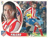 CROMO DE FÚTBOL - ESPAÑA - CAMPEONATO NACIONAL DE LIGA - 2.012/2.013 (EDICIONES ESTE - PANINI) FALCAO - CLUB ATLÉTICO DE MADRID - Nº 16 (NUEVO) 0,20€.