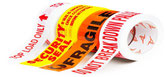 Fragile Printed Tape For Sealing Corrugated Boxes