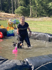 Susanne Brandt Hundetrainerin Rundum Glückshund beim Tough Hunter