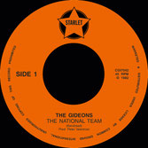 THE GIDEONS  The National Team / Dance With Me  Label: Starlet (7")