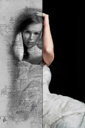 Newspaper Portrait Before and After