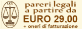 Parere Legale online Low Cost ( partire da 29 Euro)