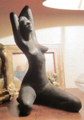 sculpture érotique femme nue