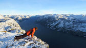 Norwegen, Preikestolen - Dez. 2021