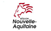 Logo de la région Nouvelle-Aquitaine dont font partie les départements dela Vienne 86 et des Deux-Sèvres 79.