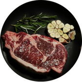 Steak von Fleisch und Mehr 