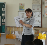 駅家町で作られているふくやまSUNを教えてもらいました( ..)φ