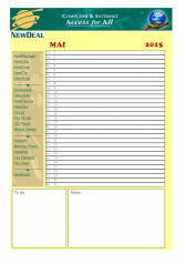 PC/GEOS GeoFile Calendar Magician 2.1